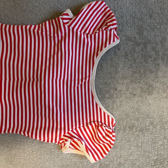Red and White Striped Juicy Couture Dress - Picture 3 of 6